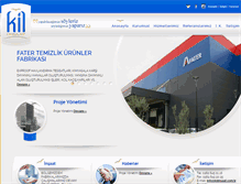 Tablet Screenshot of kilinsaat.com